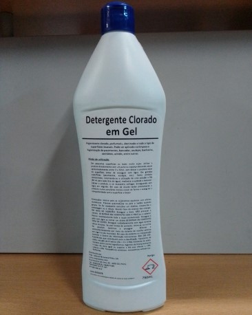 DETERGENTE CLORADO EM GEL 750ML